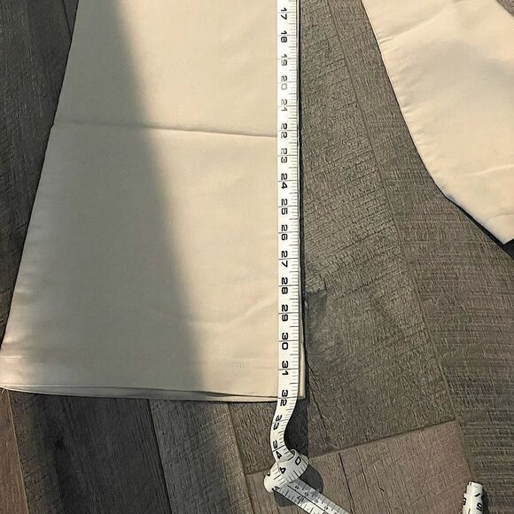 Vintage Zinc Cream Flare Pants. Size 7. - Picture 5 of 7